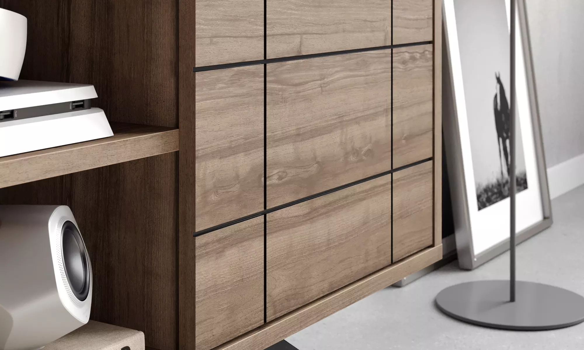 Decorotika North TV Stand and Media Console