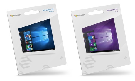 Sistema operativo Microsoft Windows 10 Home o Professional per 1 PC