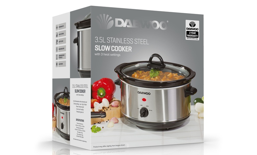 Image 6: Daewoo 3.5L Slow Cooker