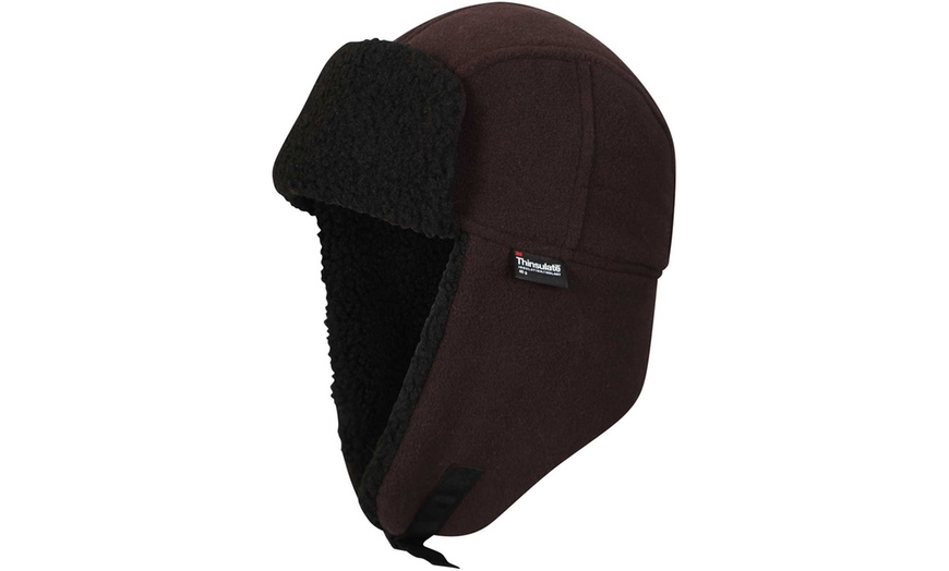 Image 2: Waterproof Fleece Trapper Hat