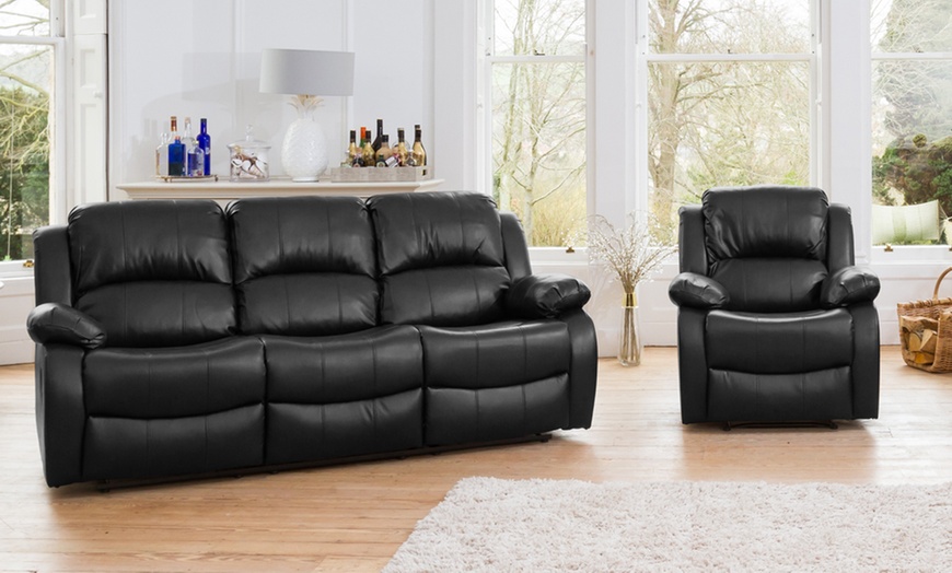 Image 16: Cabrini Reclining Sofa Collection