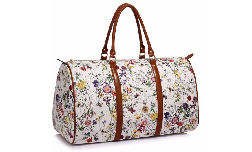 tripp floral holdall