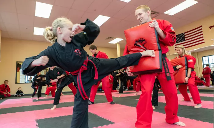 Four Karate Classes with One Uniform or Family with Up to Three Uniforms at Dojo Karate (Up to 86% Off) - Primary Image