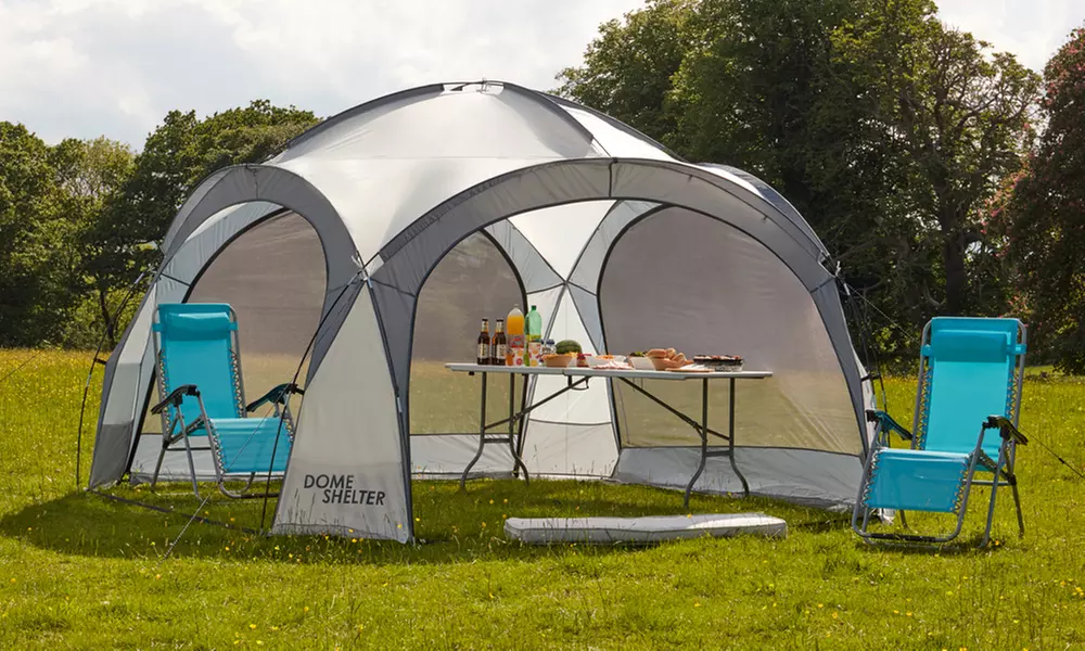 Dome Event Shelter with Removable Shade Walls - Primary Image