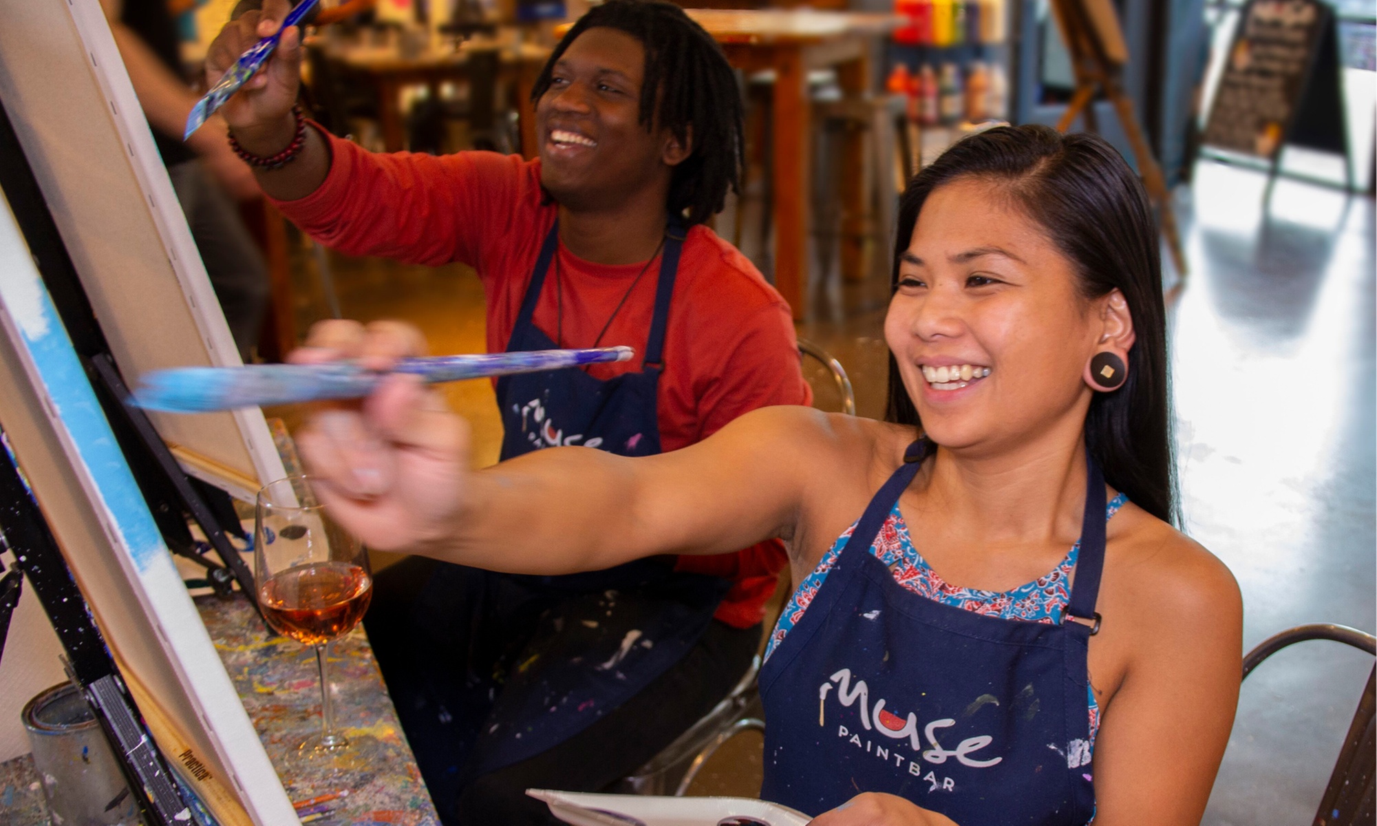 Painting Class for One or Two; Valid Monday-Thursday