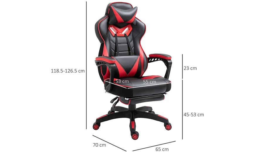 Image 9: Vinsetto Gaming Chair