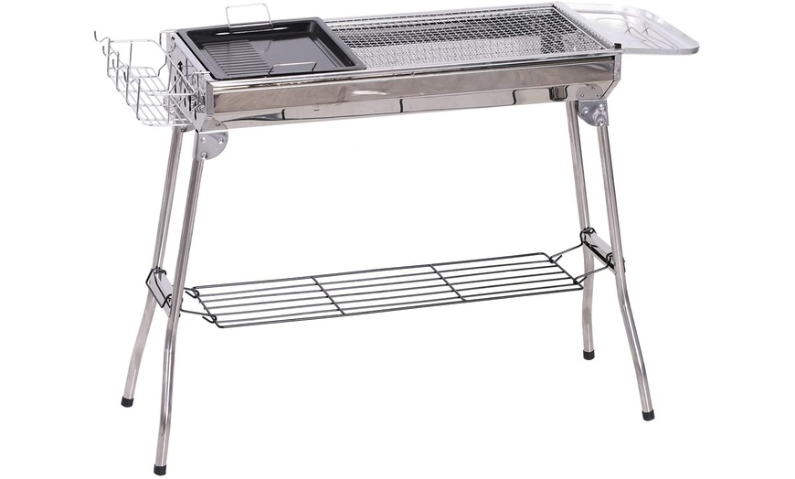 Image 17: Outsunny Portable BBQ Grill Range