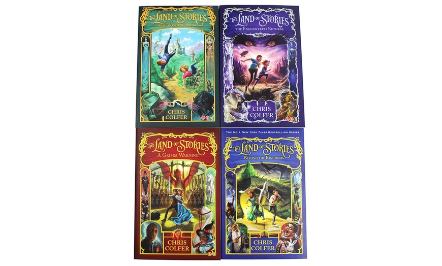 Image 2: Four The Land of Stories Books