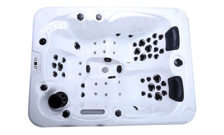 Image 10: Home Deluxe Outdoor Whirlpool BEACH, optional mit Treppe & Abdeckung