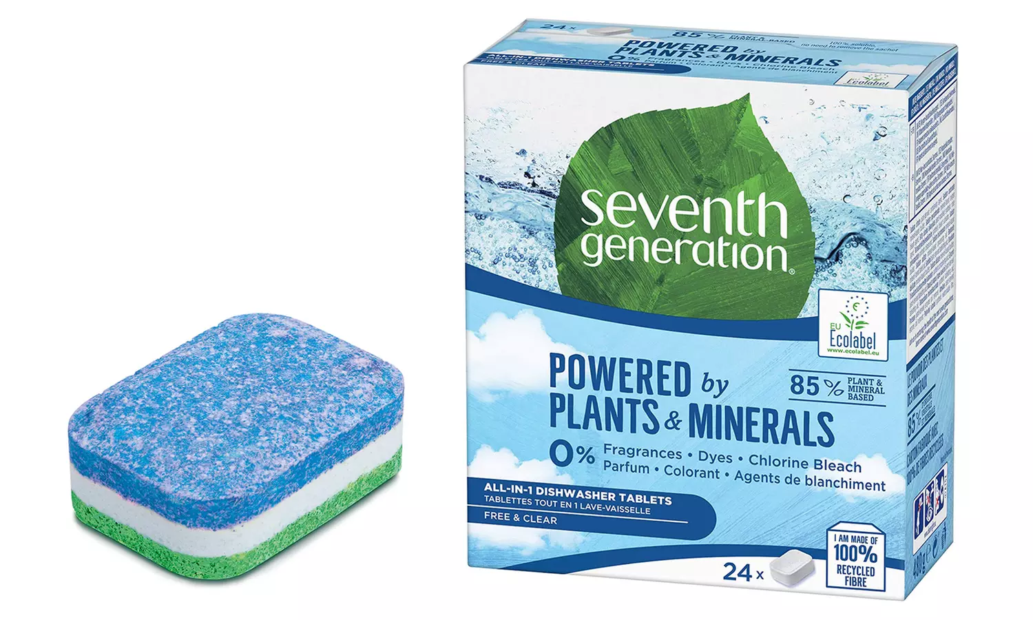 96 tablettes écologiques pour lave-vaisselle - Primary Image