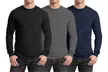 3-Pack Galaxy By Harvic Men's Egyptian Cotton Blend Tee (S-2XL) - Second Medium