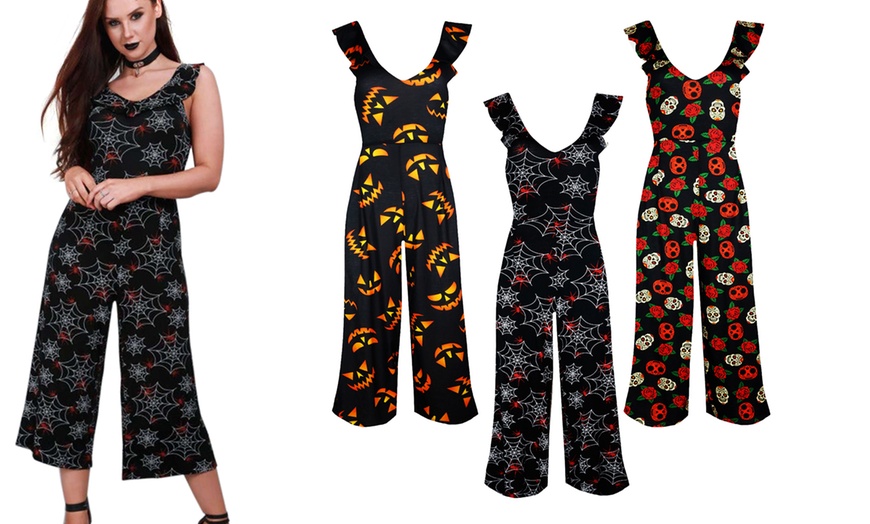 Image 1: Women's Halloween Jumpsuit