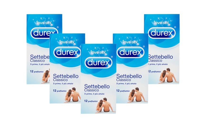 Image 4: Fino a 60 preservativi Durex Settebello Classico