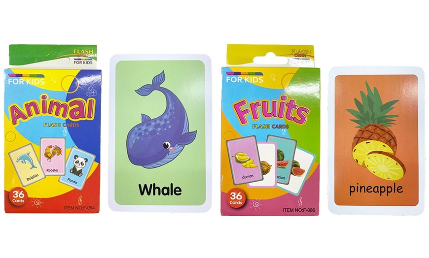 Image 8: Lot de 36 cartes flash pour enfants