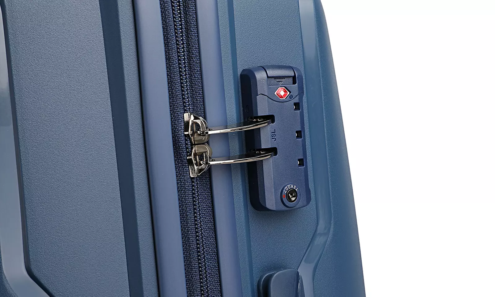 Maleta de ruedas rígida British Traveller con diseño ondulado