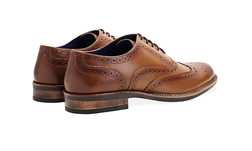 Image 9: Zapatos de cuero para hombre