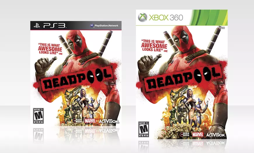 Playstation PS3 Deadpool Video shops Game