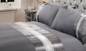 Scarlet Embellished Duvet Set