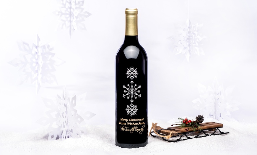 Image 2: Mixed Wine - Personalized Wine! Custom Etched Bottles & Gift Sets Up to 50% Off