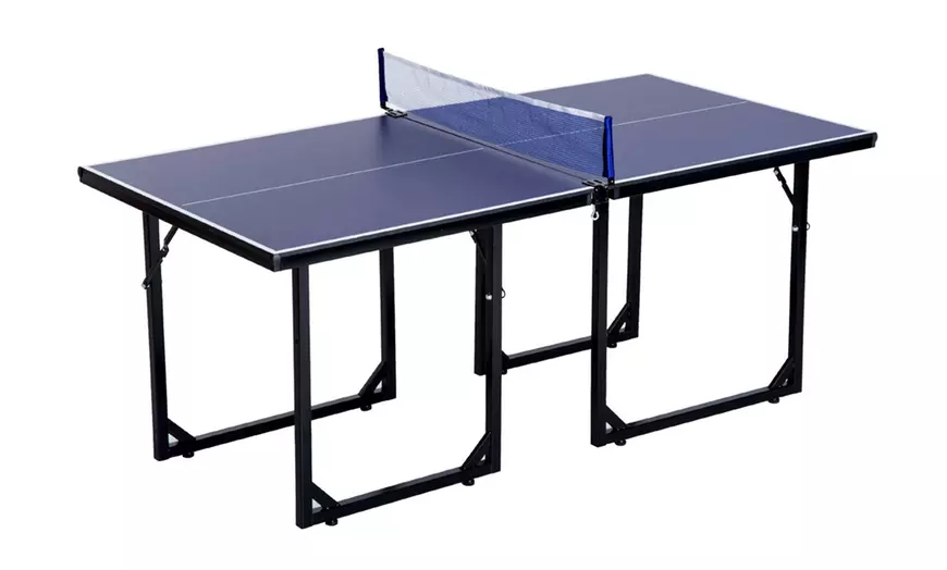 Image 3: HOMCOM Mini Ping Pong Table