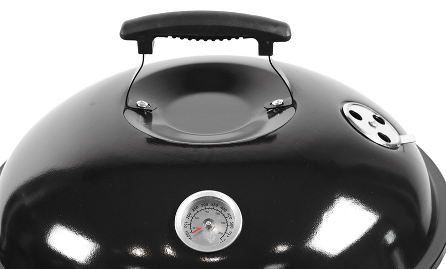 Kono Charcoal Kettle BBQ Grill | Groupon