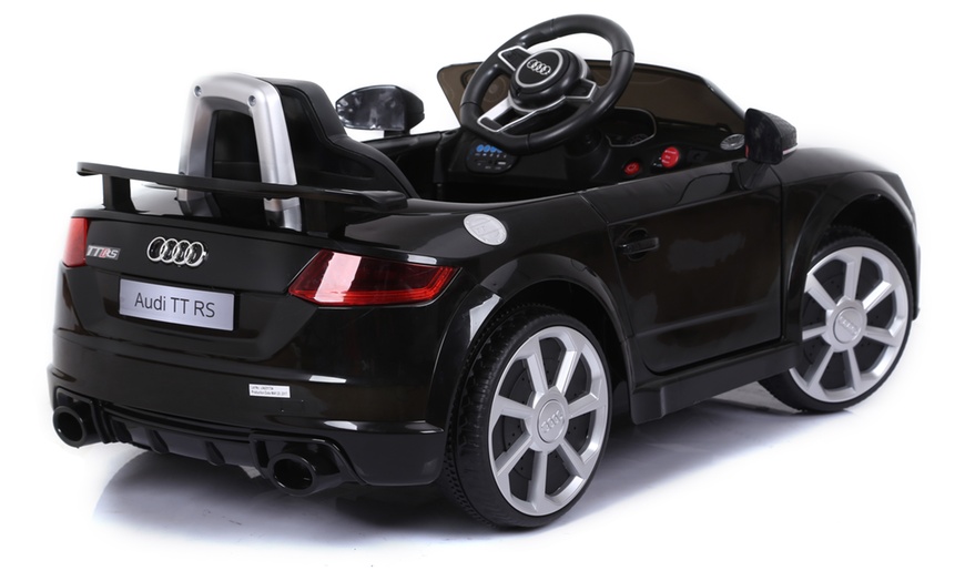 Image 5: Kids Audi TT RS Electric Ride-On Car