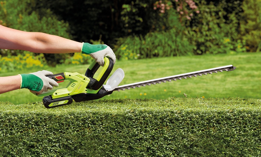 Image 3: Garden Gear 20V Cordless Hedge Trimmer