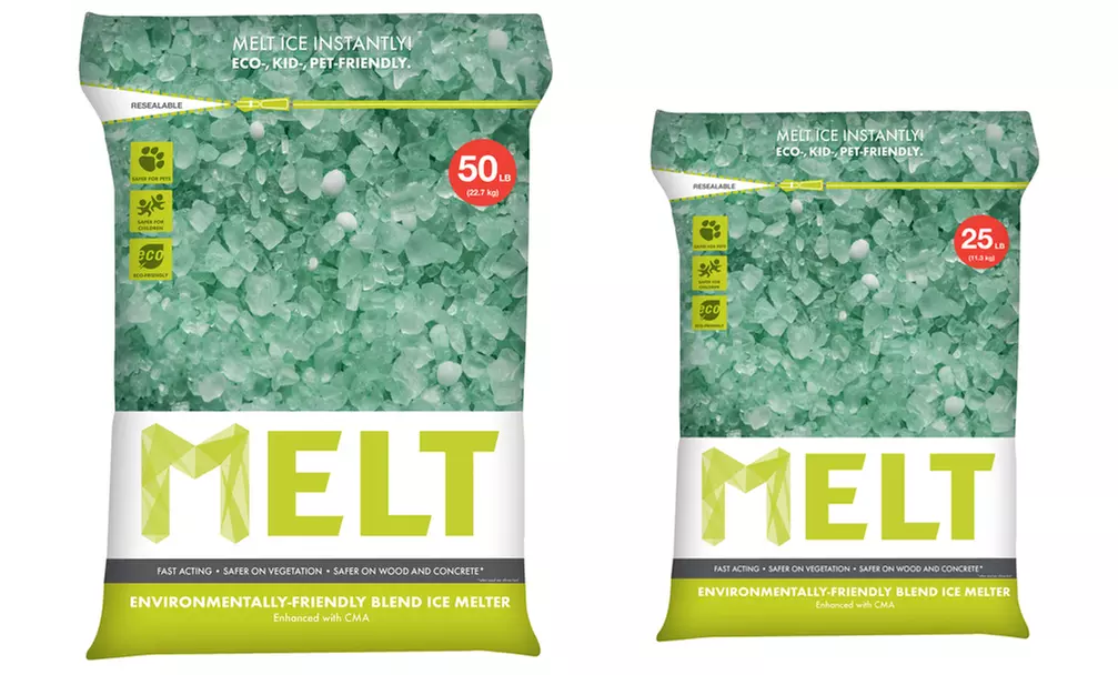 MELT Premium ECO and Pet-Friendly Blend Ice Melt with CMA (25- or 50-Lb Bag) - Primary Image