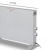 Image 3: Radiador convector eléctrico portátil con potencia hasta 2200 W