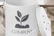 Kitchen Compost Bin 3.6L with Lid and Filter - Second Medium