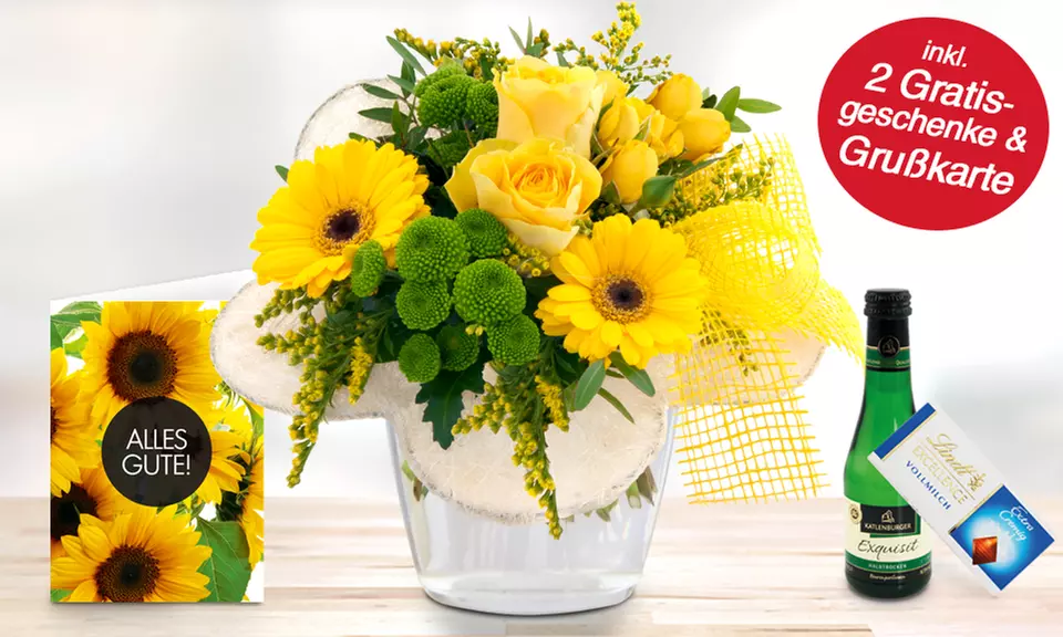 Sommerlicher Blumenstrauß nach Wahl