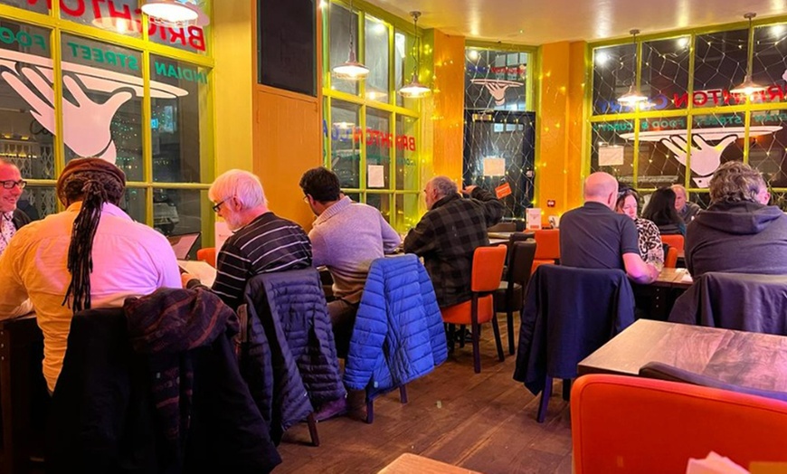 Image 8: Starter, Main with Rice or Naan, and a Soft Drink at Brighton Curry