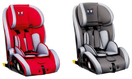 Seggiolino auto Plebani con agganci Isofix gruppo 1/2/3, disponibile in 2 colori