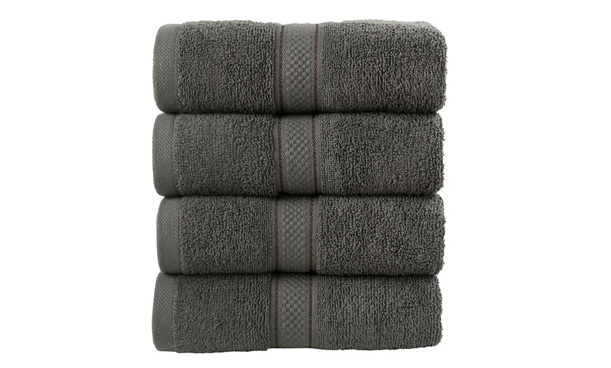 Image 30: 100% Cotton Towel Set