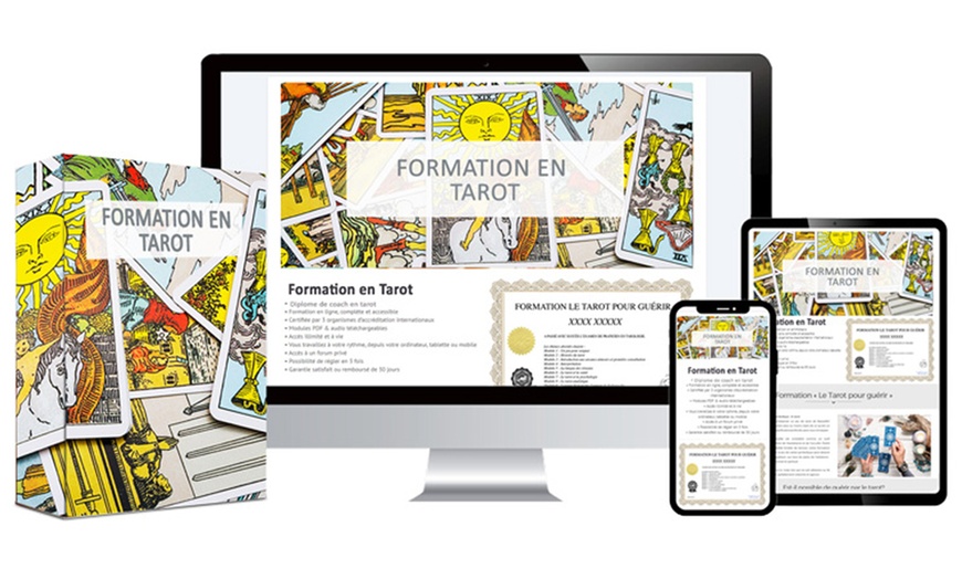 Image 3: Formation certifiante en Tarot	