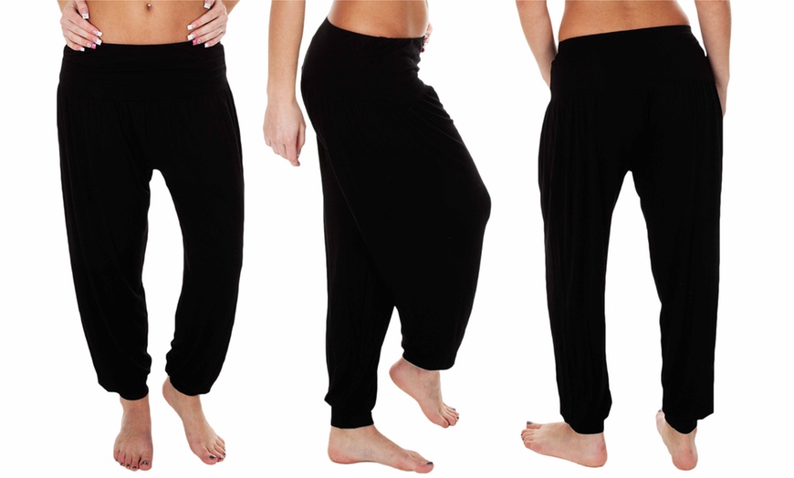 Image 3: Women's Harem-Style Trousers