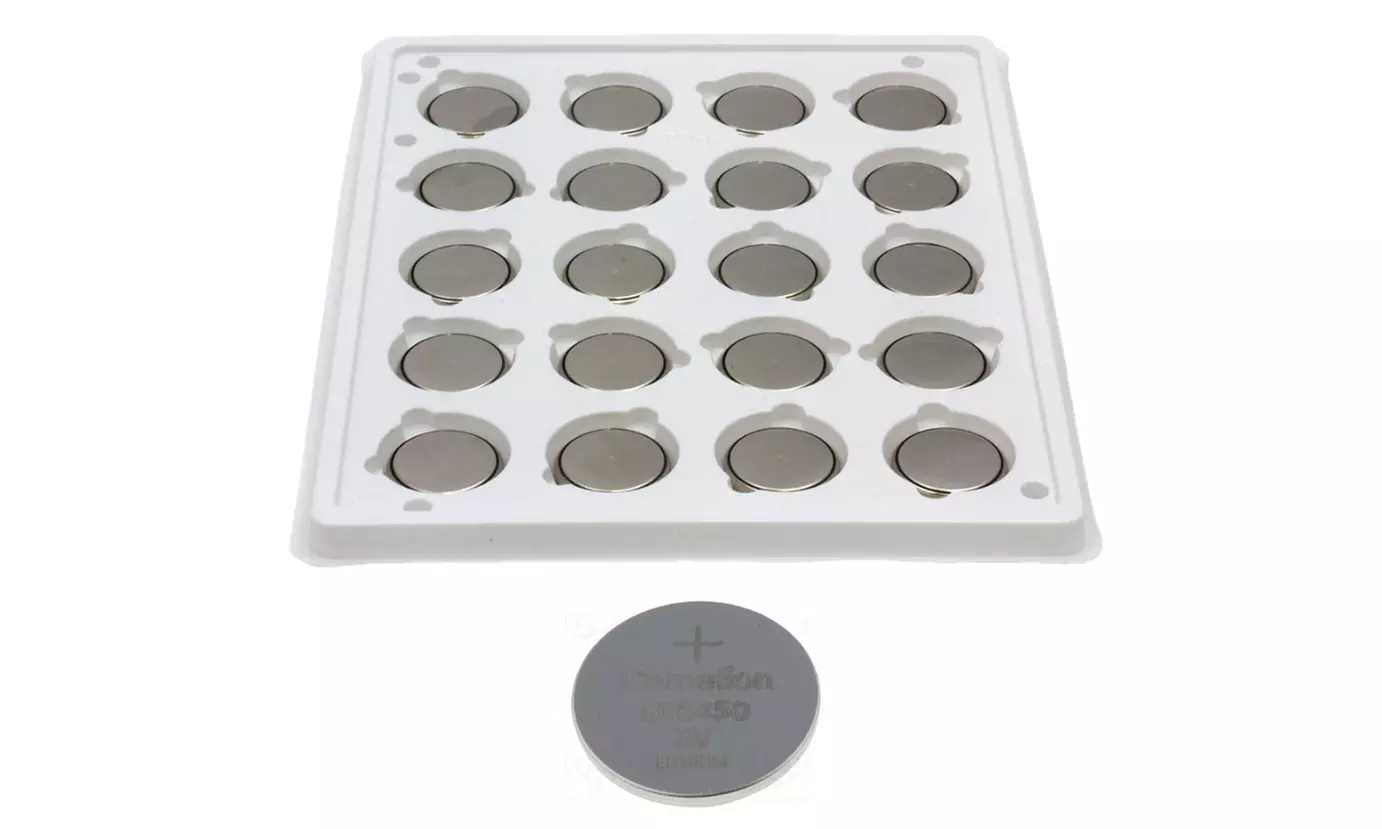 Camelion 3V Lithium Button Cell Batteries (20-Pack) - Second Medium