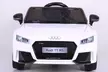 Voiture électrique blanche Audi TTRS pour enfant - Second Medium