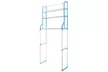 Scaffale multifunzione a 3 mensole per bagno o lavanderia, disponibile in 3 colori - Image 2
