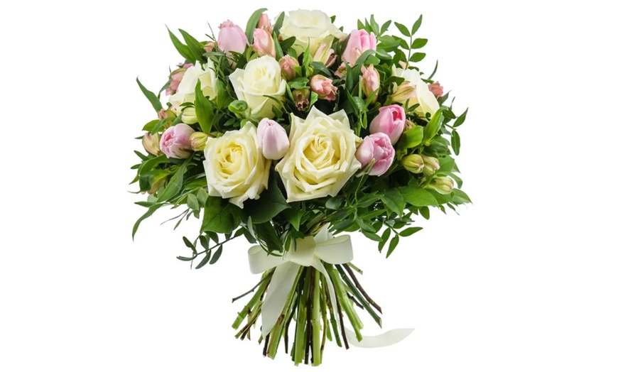 Image 1: 40% Off Towards Beautiful Flower Bouquets with Nationwide Delivery 