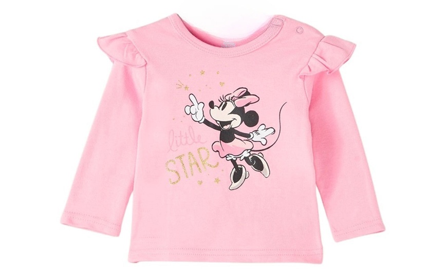 Image 3: Ensemble Minnie Mouse avec pantalon et haut 