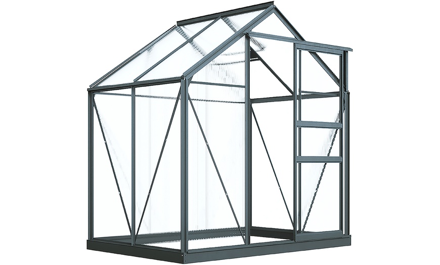 Image 2: Garden Grow Aluminium Frame Greenhouse in a Choice of Size and Colour