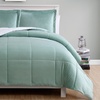 Image 23: Micromink and Sherpa Reversible Comforter Set (2- or 3-Piece)