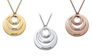 Personalised Disc Name Necklace