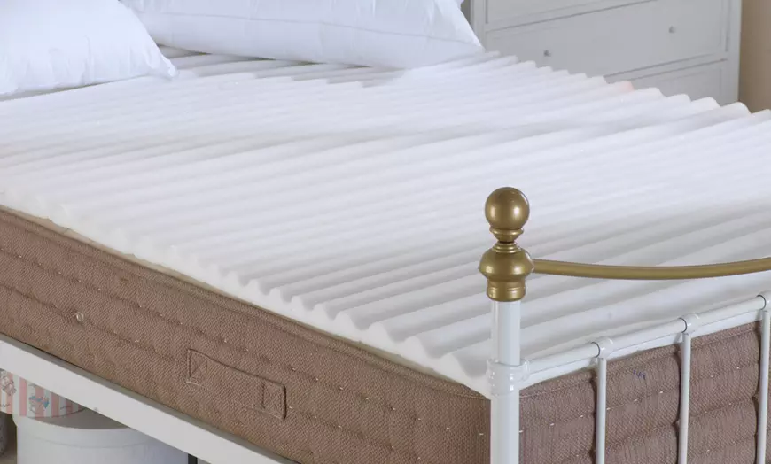 Image 2: Back Support Mattress Topper