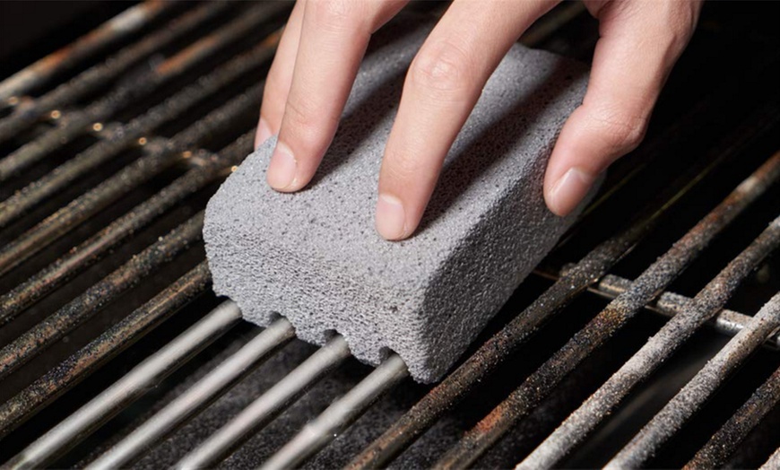 Image 1: BBQ Grill Cleaning Brick