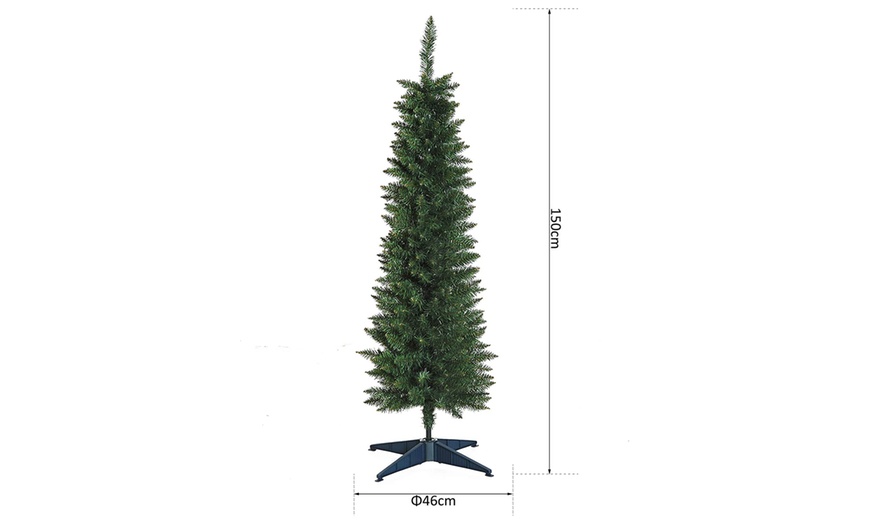 Image 5: HomCom 1.5m Artificial Christmas Tree