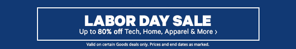 Labor Day Sale