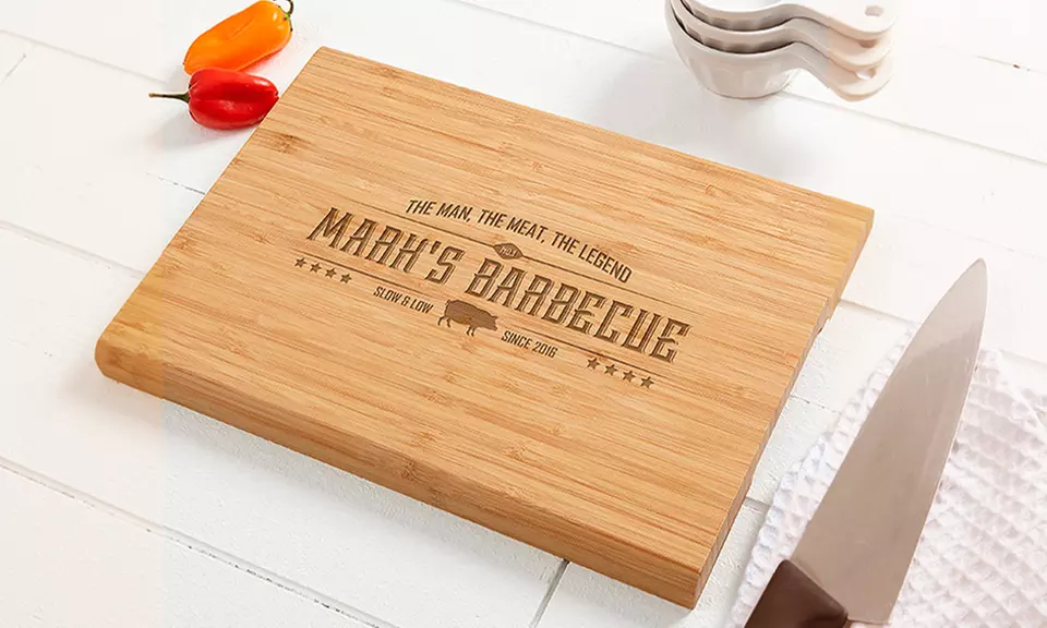 Custom Engraved Cutting Board from PersonalizationMall.com - Primary Image