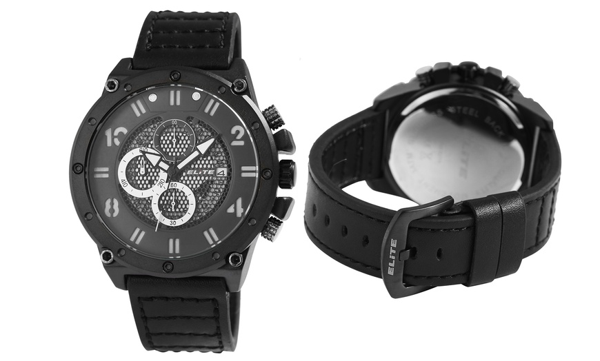 Image 17: Montre pour homme Elite